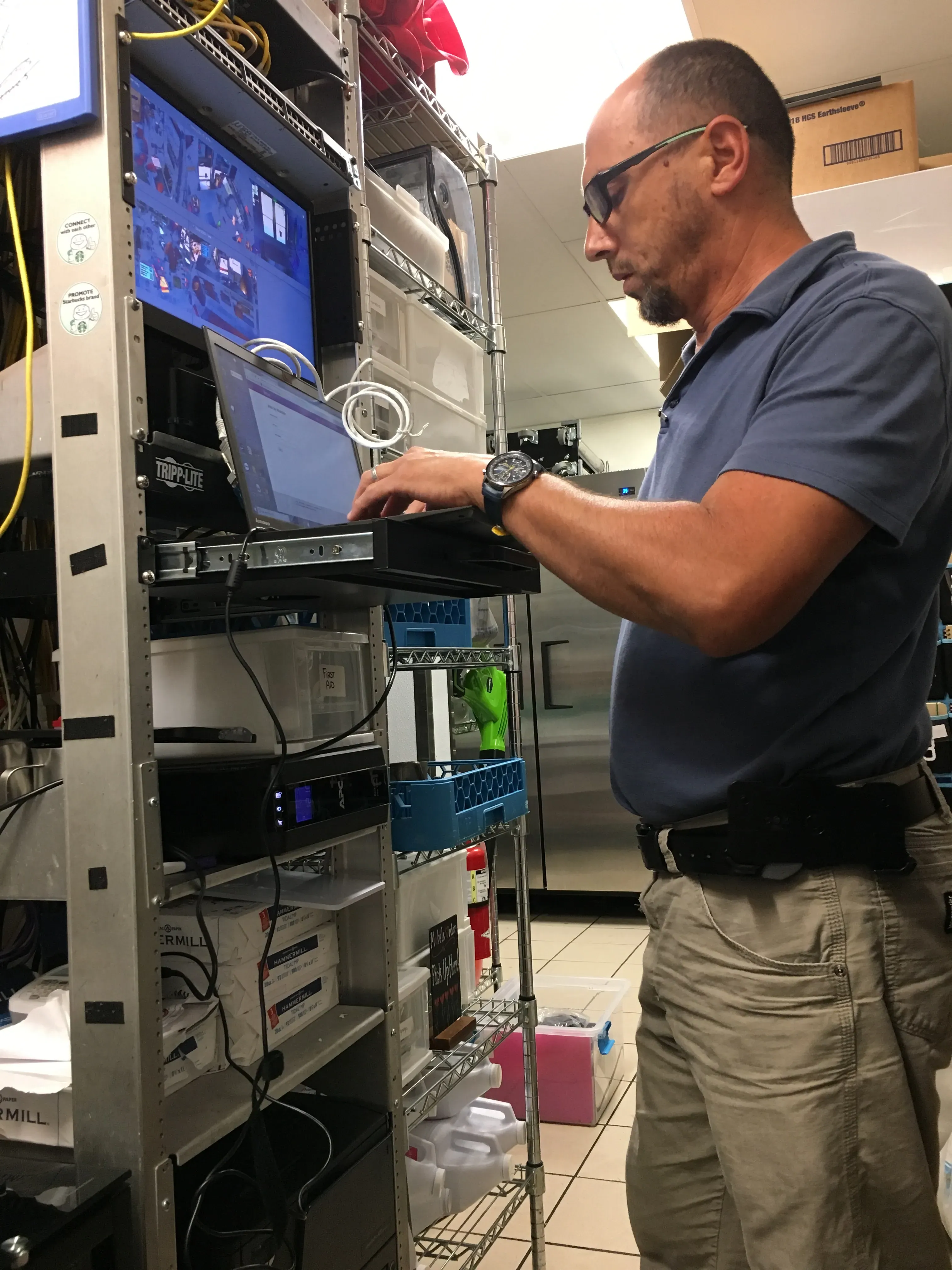 Network installation cables