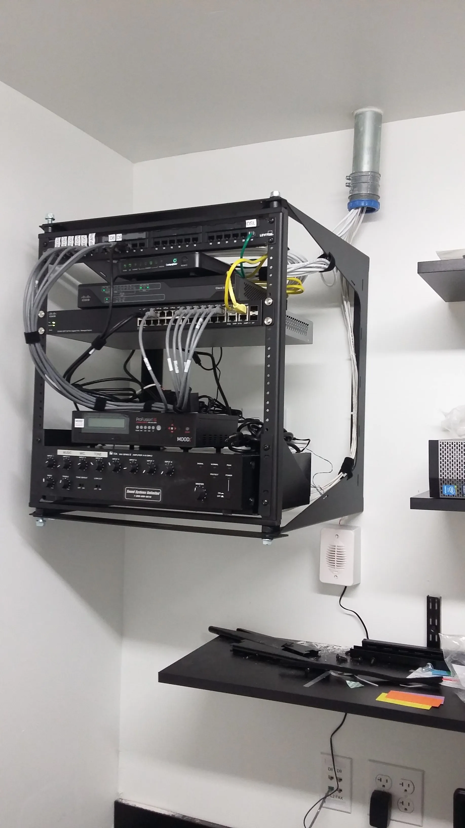 Complete conference room setup